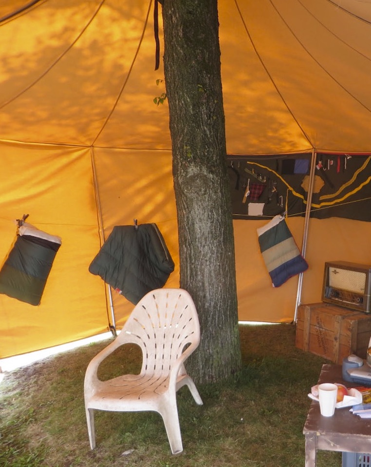 boomtent binnen