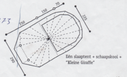giraffe klein maten