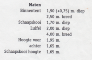 neushoorn tl maten geschreven