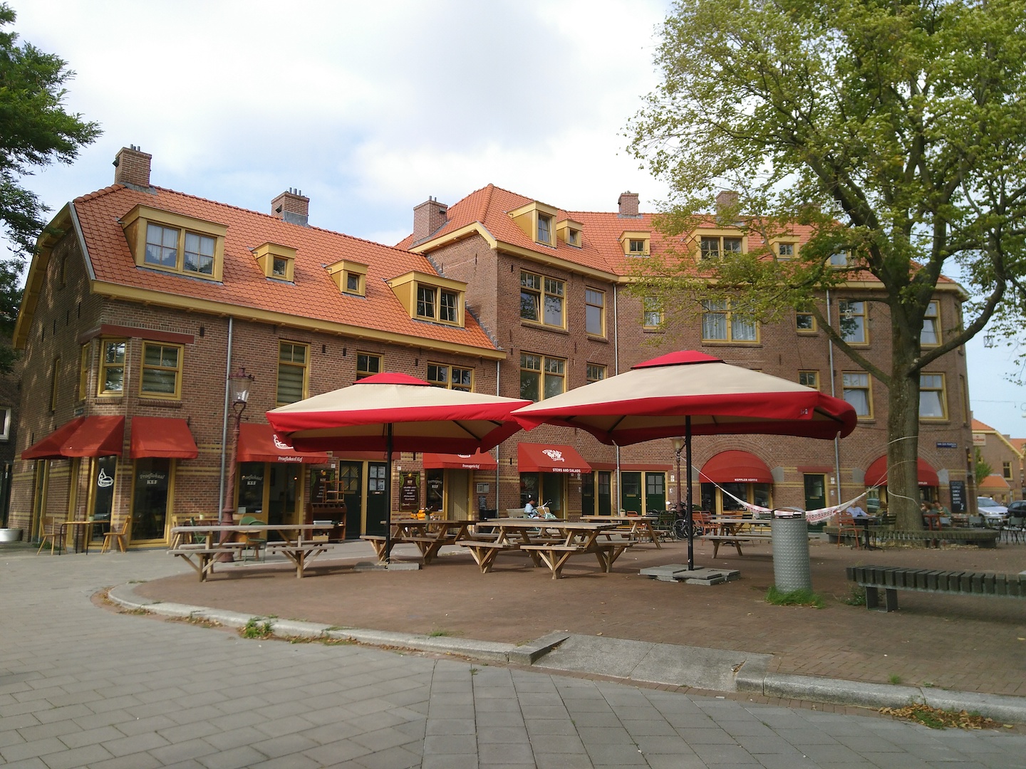 Terras noord